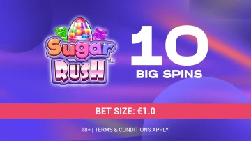 10 BIG SPINS (€1 PR SPIN)