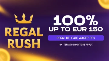 100% Reload Bonus up to €150 / 1500 NOK (Wager 35x