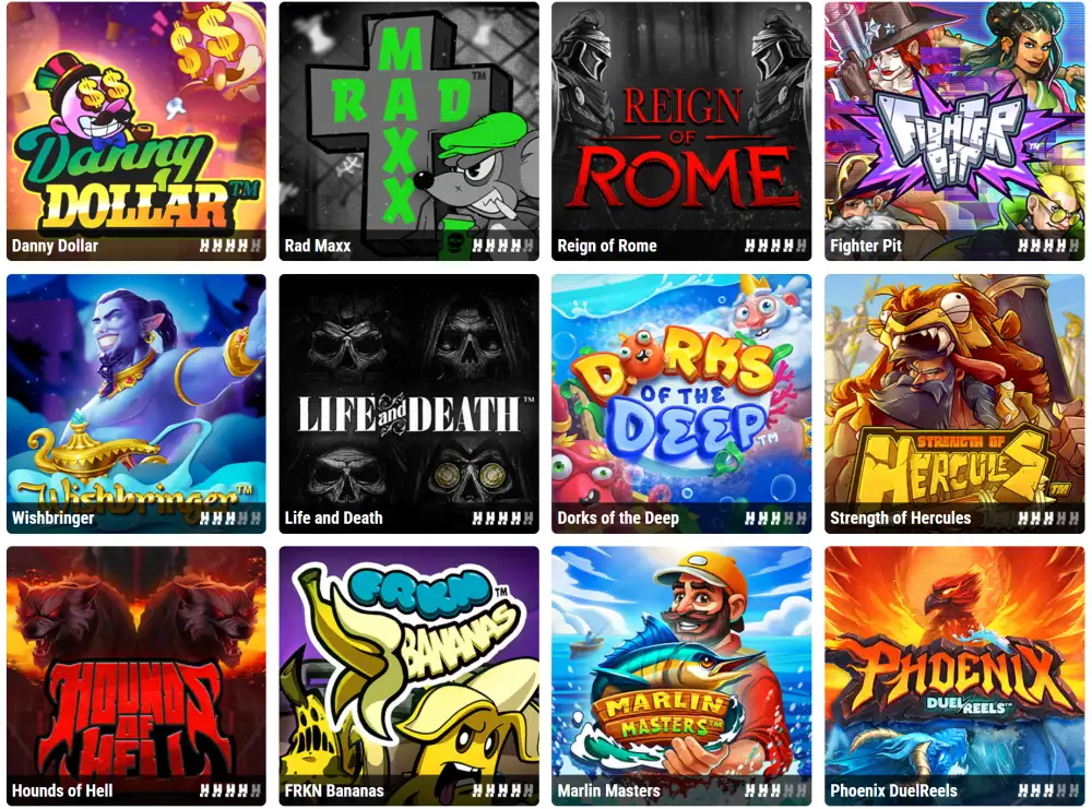 Hacksaw Gaming Slots
