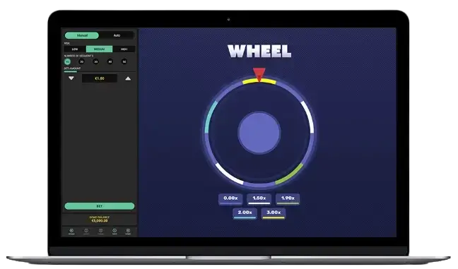 Hacksaw Gaming Instant Win Wheel