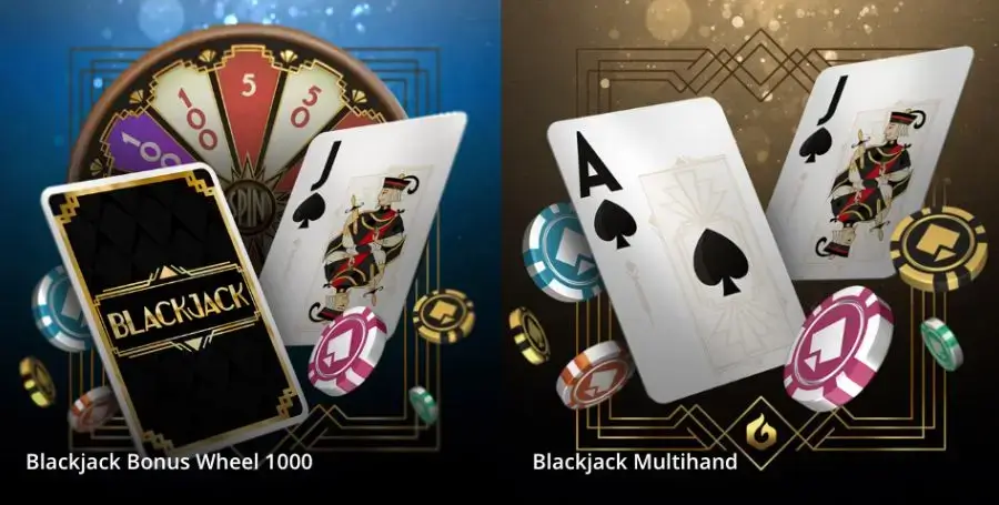 Blackjack from gaming corps