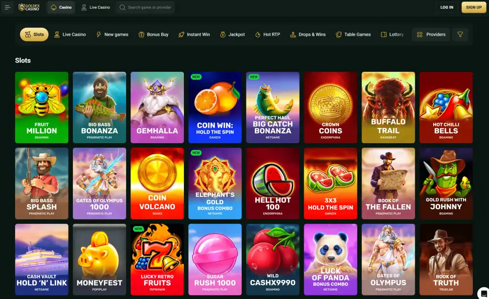 Goldex Casino Slots