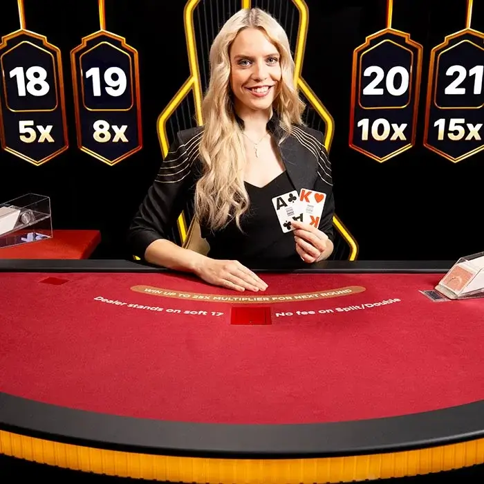 Lightning Blackjack Evolution Gaming