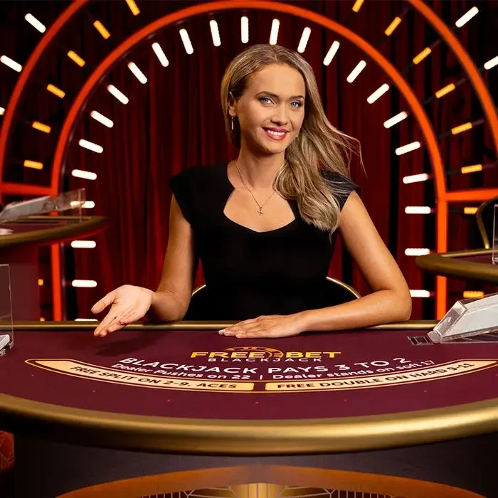 Free bet blackjack Evolution Gaming