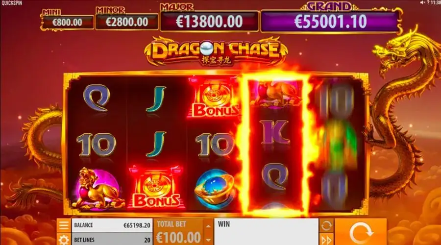 Dragon Chase From Quickspin