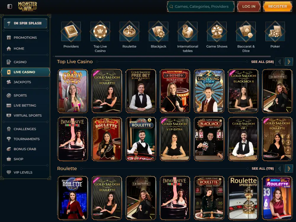 Monsterwin Live Casino