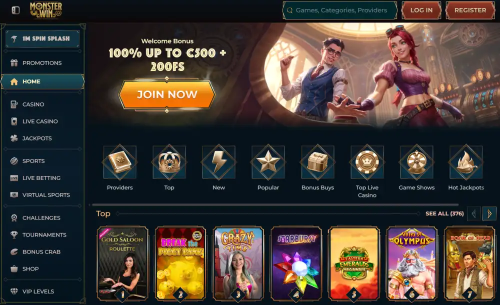 Monsterwin Casino Logo