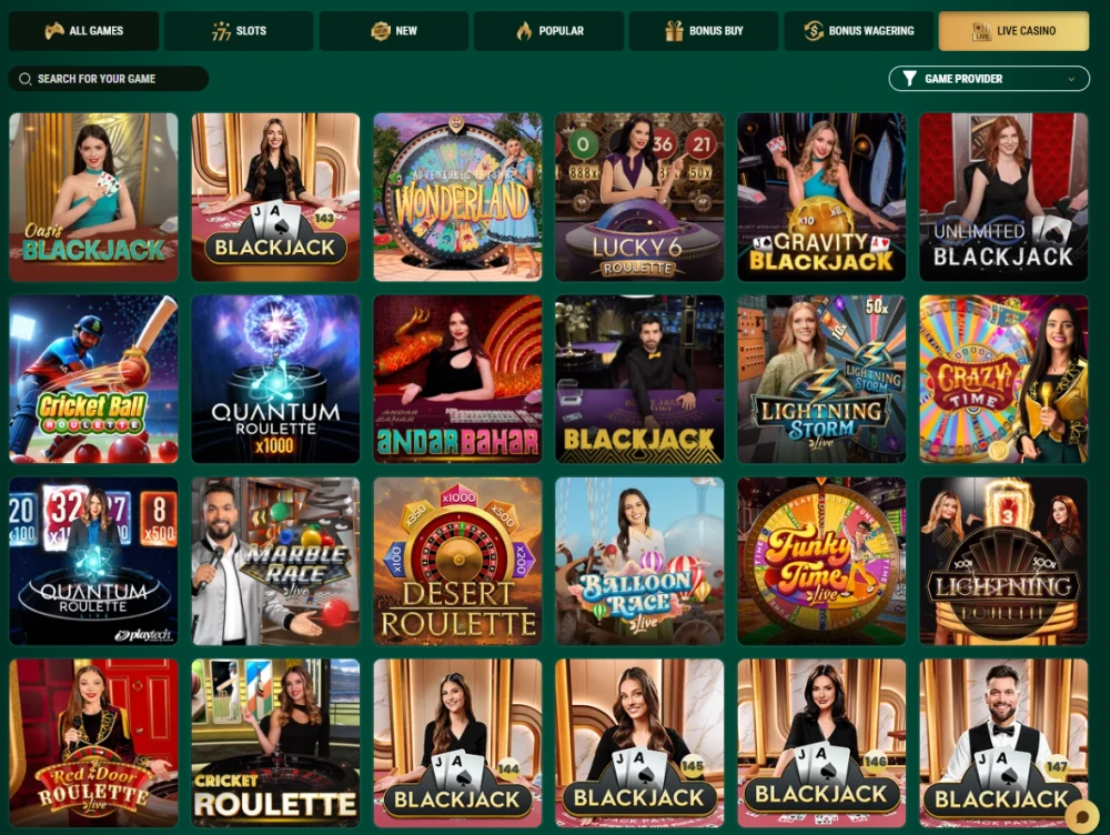 Richard Casino Live Casino