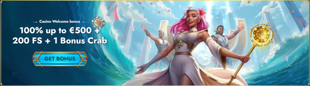 Welcome bonus at OceanSpin