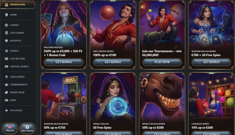 Promotions at Astromania