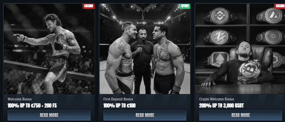 Deposit bonuses at Glorion