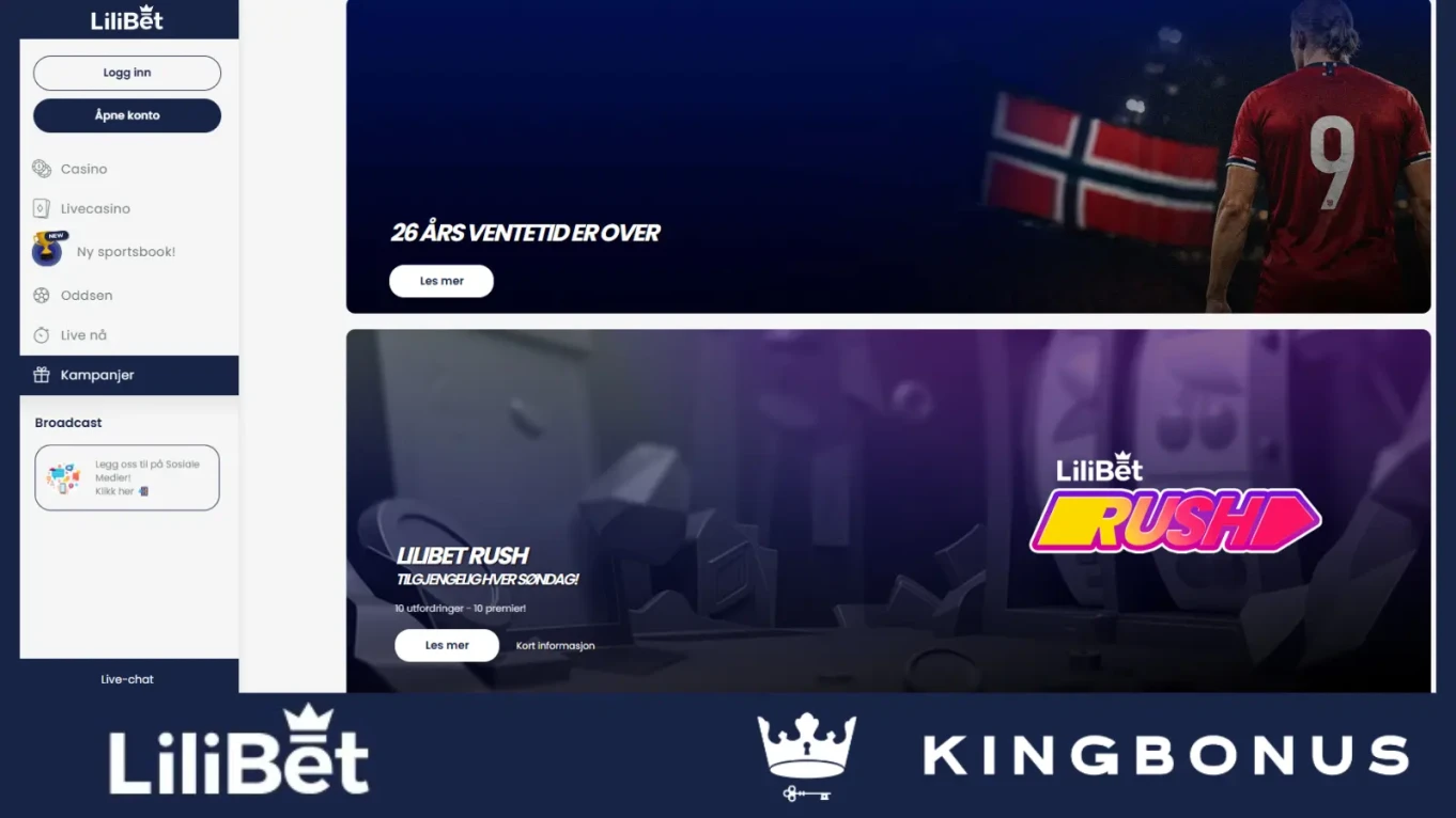 Promotions at Lilibet Casino