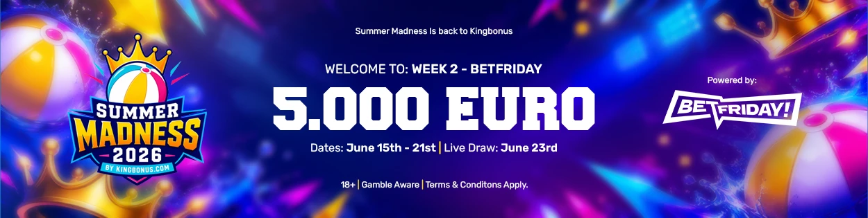 betfriday summer madness banner week 2 2026