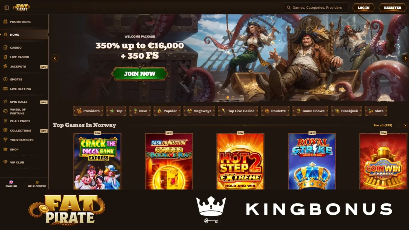 Fat pirate homepage