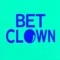 betclown logo stacked